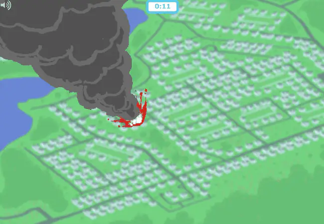 A meteor bears down on John’s neighborhood.